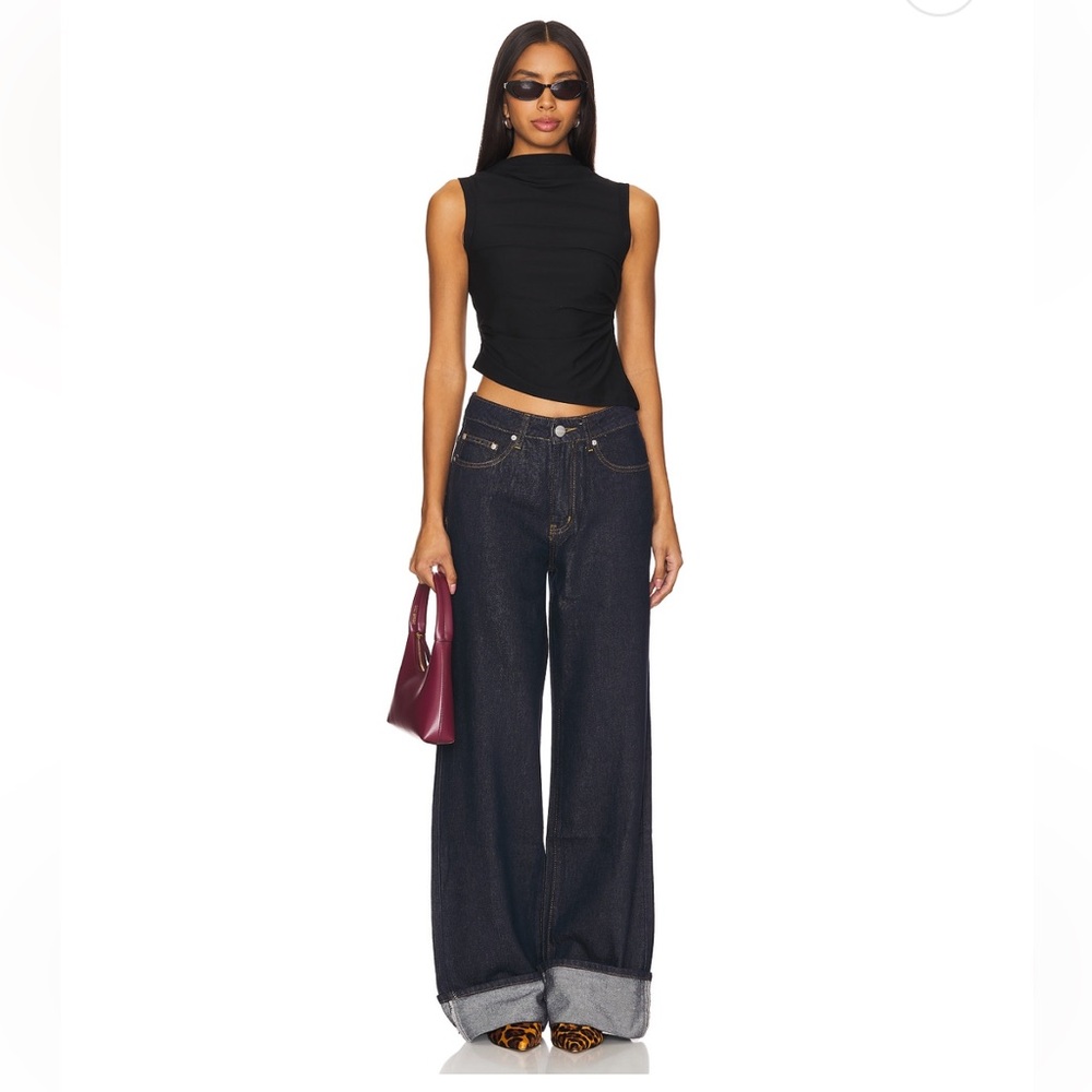 NWT The Line by K Black Selma Tank Top - Picture 3 of 4